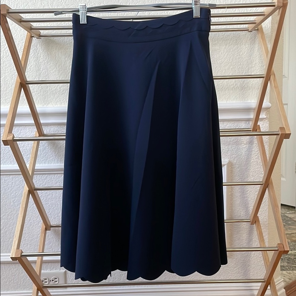 BRAND NEW Navy Blue Midi Skirt